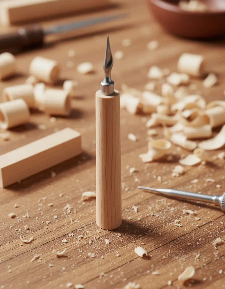 Mini herramienta para reparar pequeñas muescas en madera