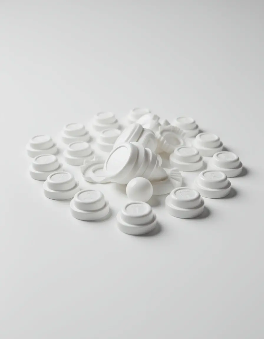 Tapas adhesivas para ocultar tornillos en muebles de cocina