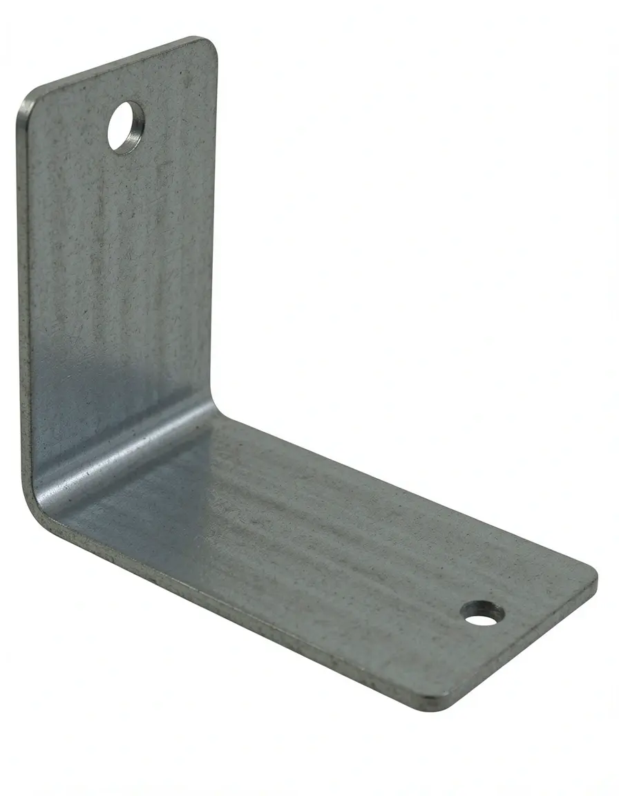 Soporte en L metálico para reforzar muebles de cocina