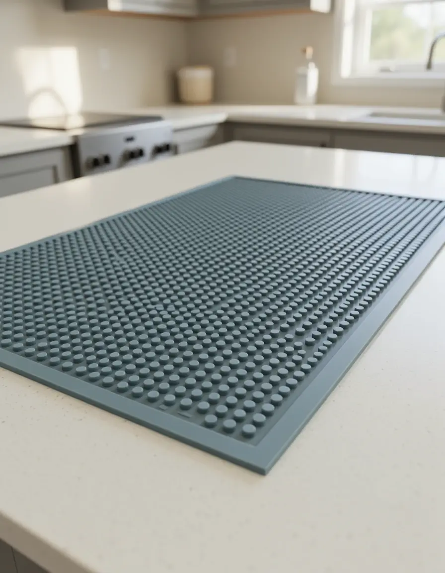 Alfombrilla de silicona protectora de calor para encimeras