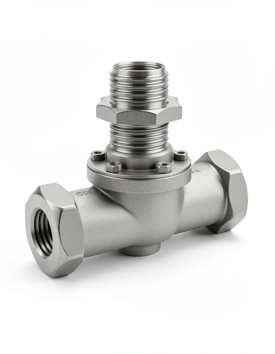 Adaptador de válvula de seguridad automática para gas