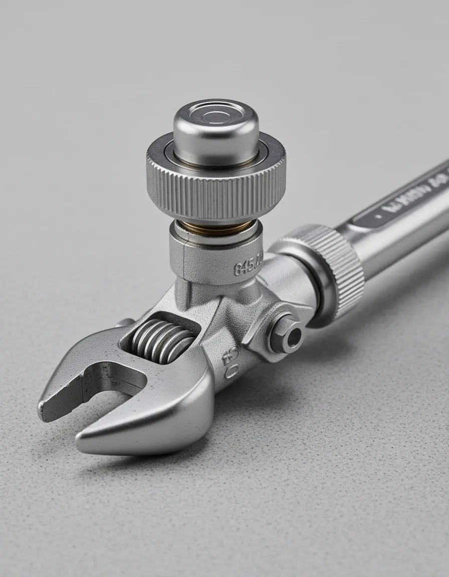 Llave ajustable para válvulas de gas de alta resistencia