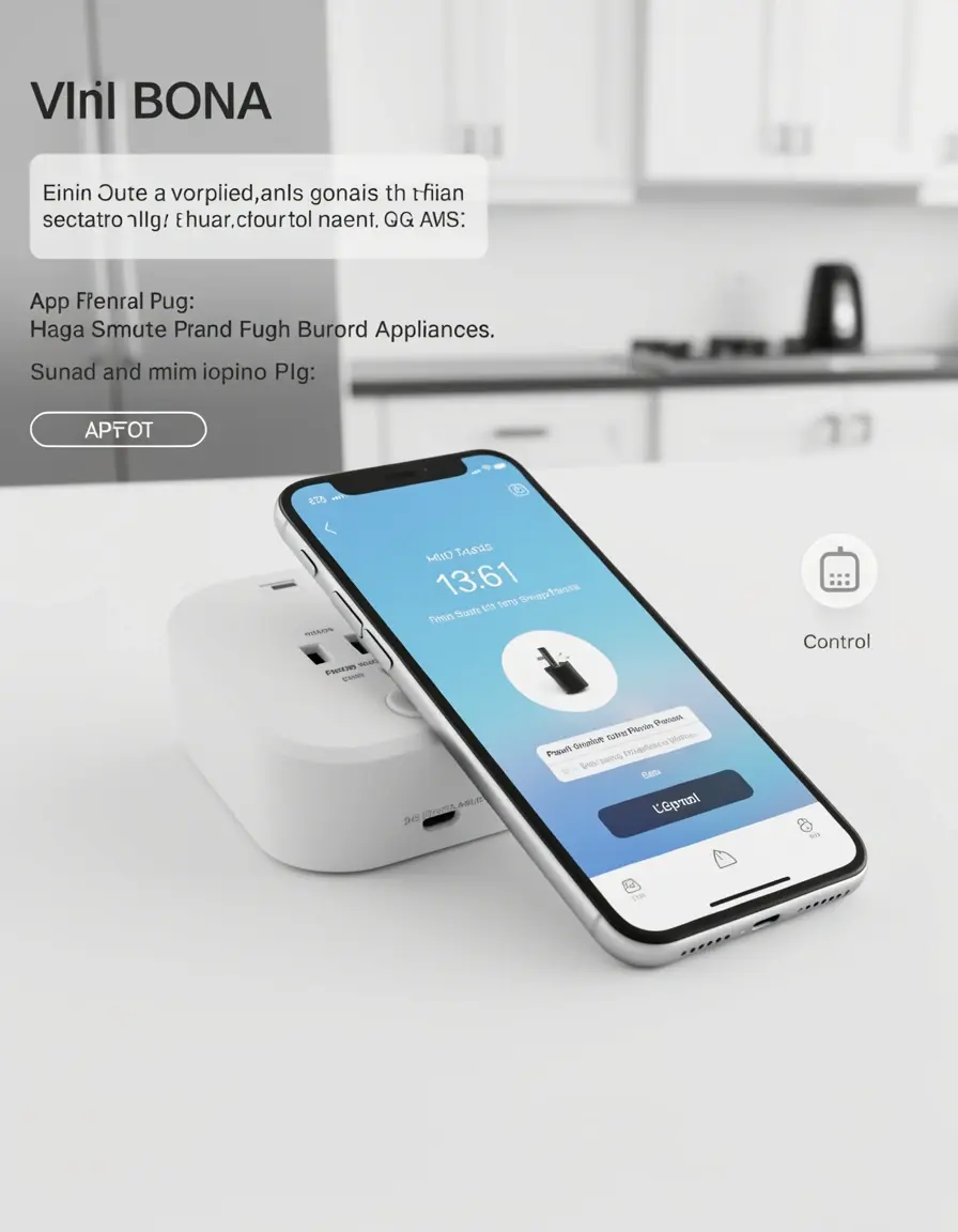 Smart Plug Mini para electrodomésticos en cocinas pequeñas modernas