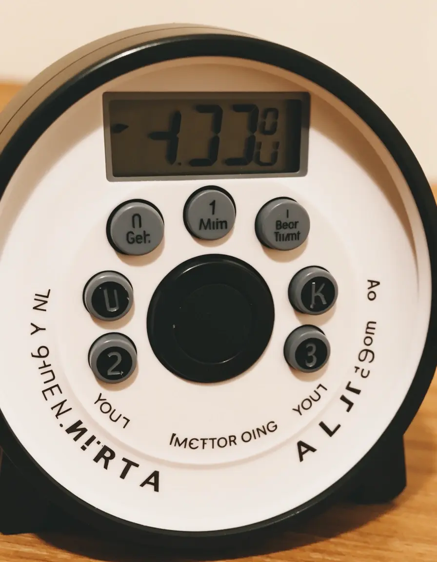 Temporizador de cocina con alarma fuerte y ajustes múltiples
