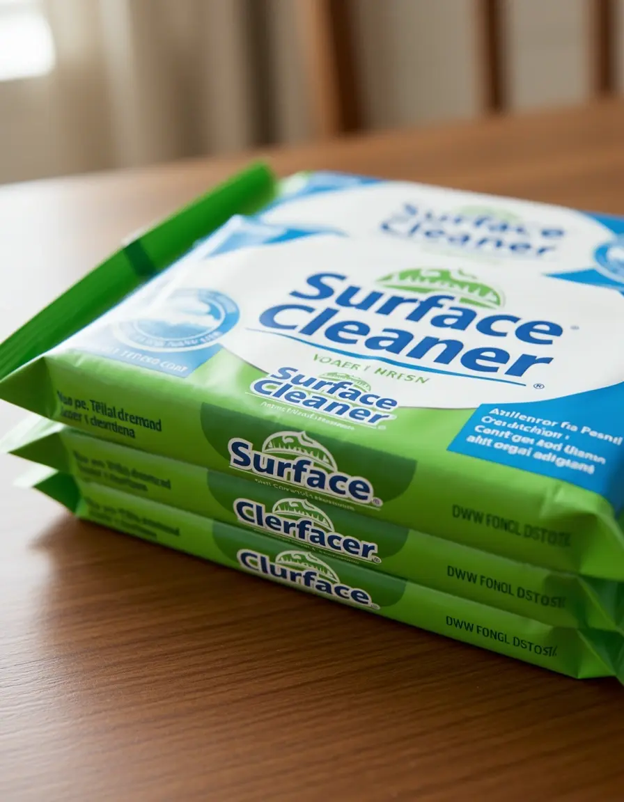 Surface Cleaner Wipe para limpieza de mesas