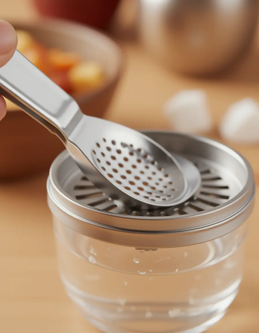 Herramienta infusora de sabores para cremas