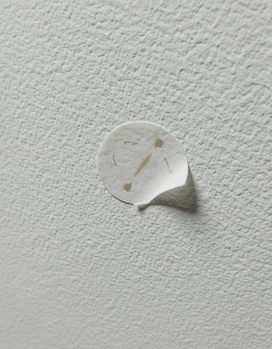 Parche autoadhesivo para reparación de paredes de cocina antes de poner papel pintado