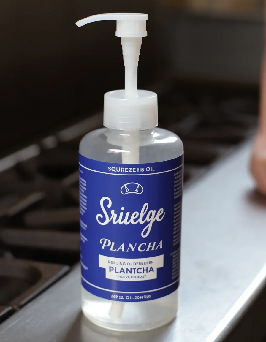 Botella dispensadora de aceite con boquilla de precisión