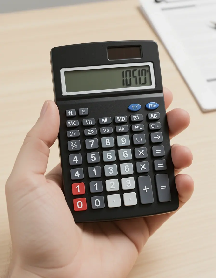 Calculadora de presupuesto portátil para obras y reformas