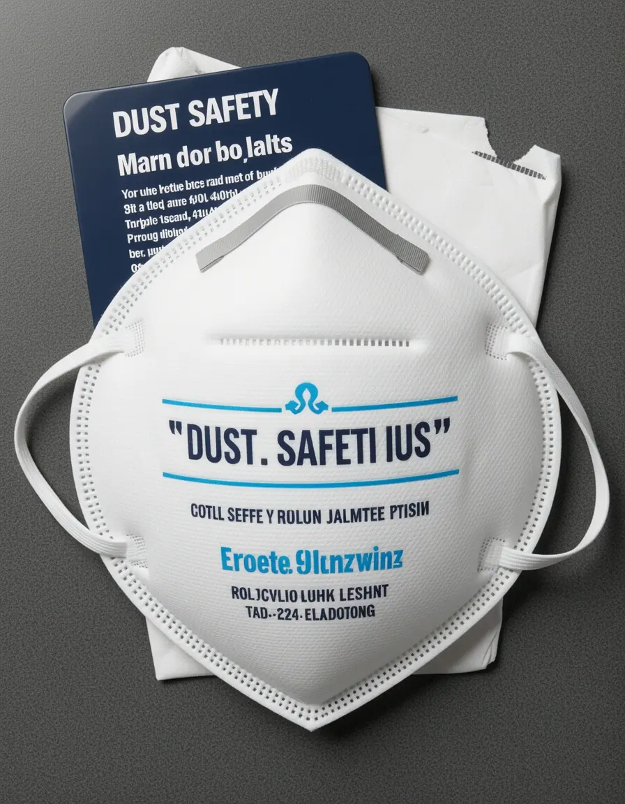 Pack de mascarillas de seguridad para polvo en construcción