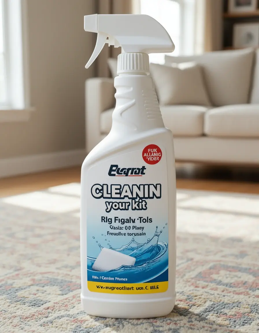 Kit de espuma de limpieza Cleaning Foam Kit para alfombras de cocina