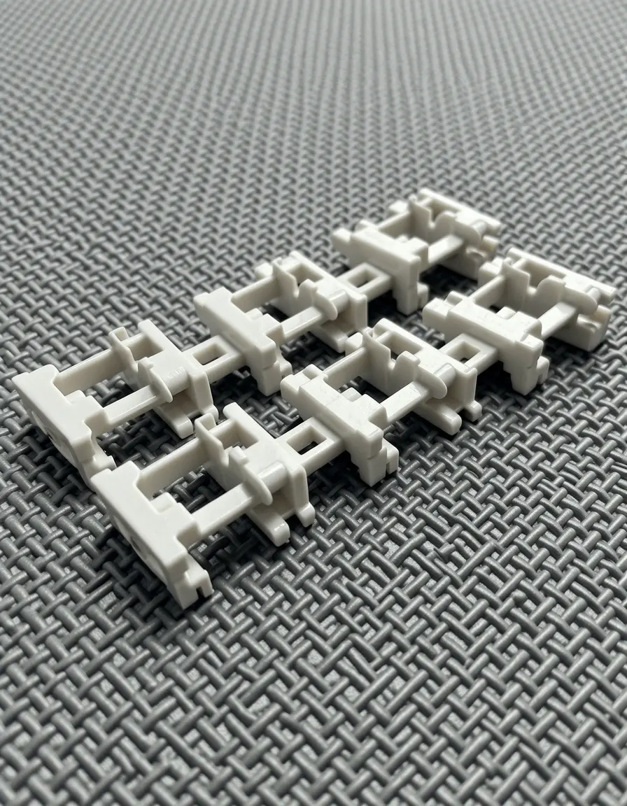 Clips conectores de plástico para unir alfombrillas modulares de cocina