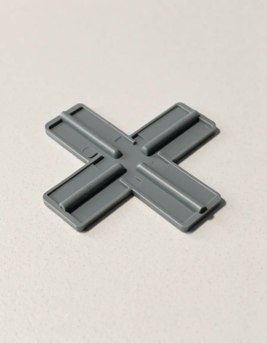 Separadores de azulejos en forma de cruz para juntas uniformes