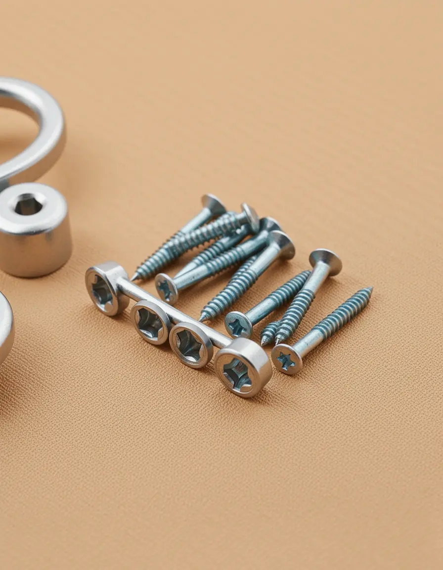 Set de tornillos de repuesto para mangos de ollas y sartenes