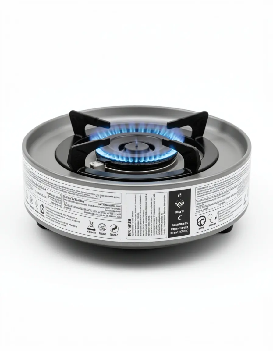 Compact Butane Stove - Cocina gas butano portátil de un quemador