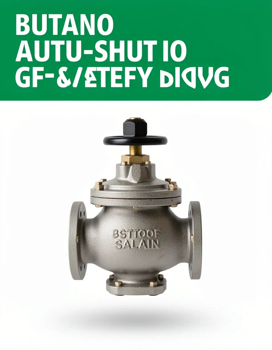 Auto Shut-Off Valve - Válvula de seguridad con corte automático para gas