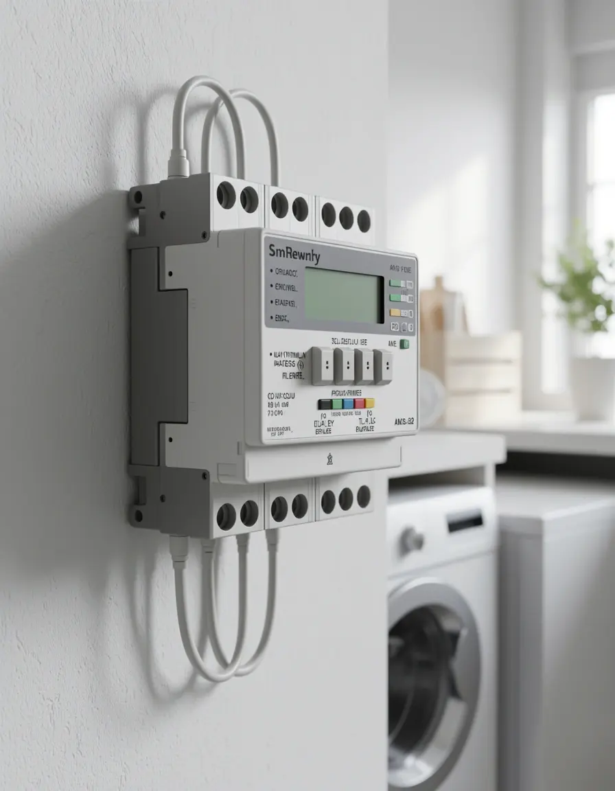Medidor de energía digital para electrodomésticos de cocina
