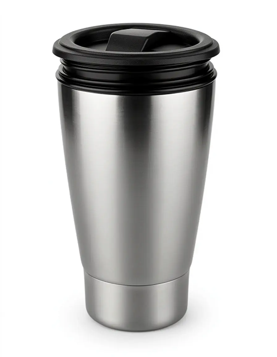 Vaso batidor personal con tapa para llevar smoothies