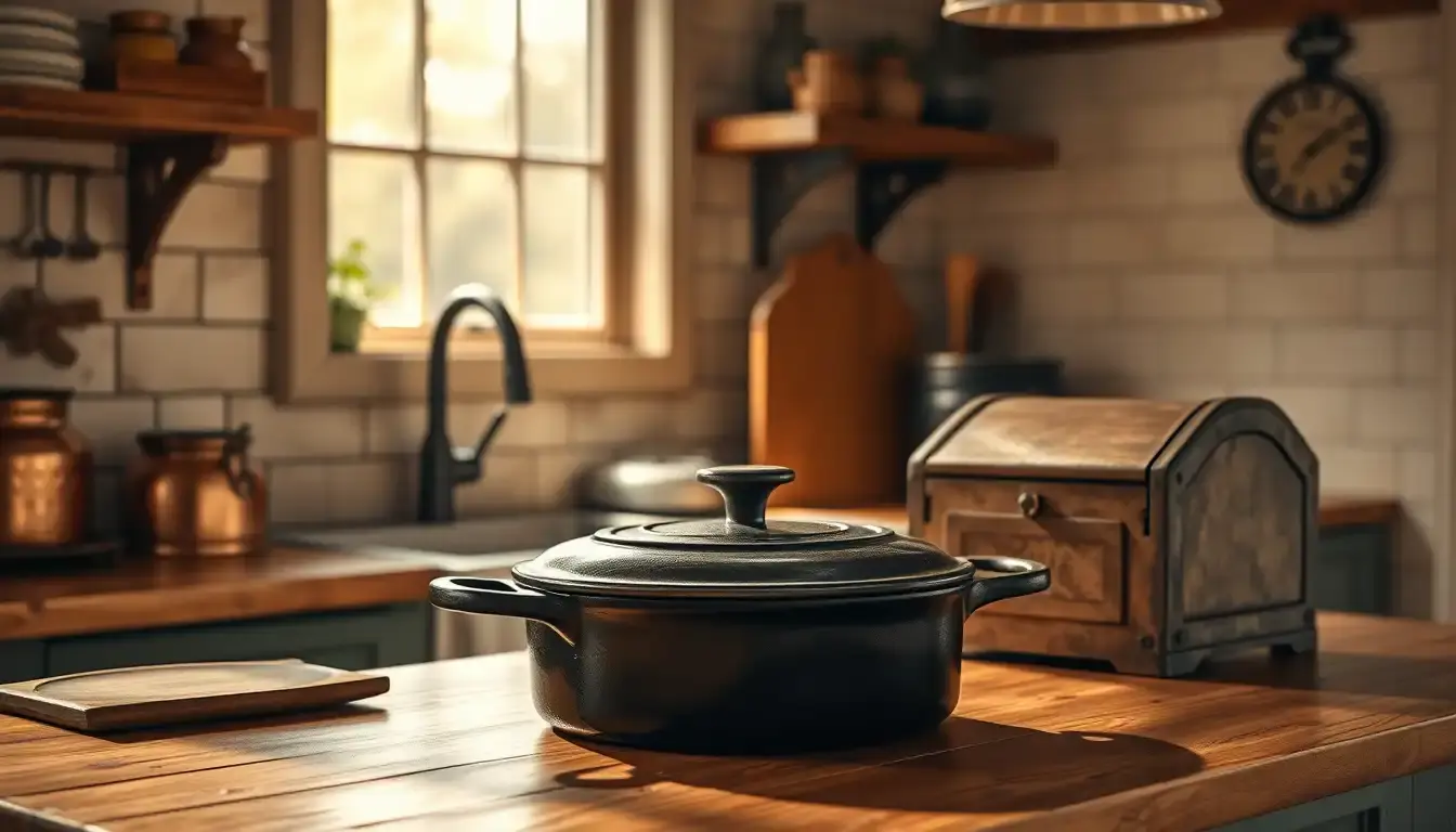 Cocina Rústica: Herramientas Vintage y Encanto Atemporal
