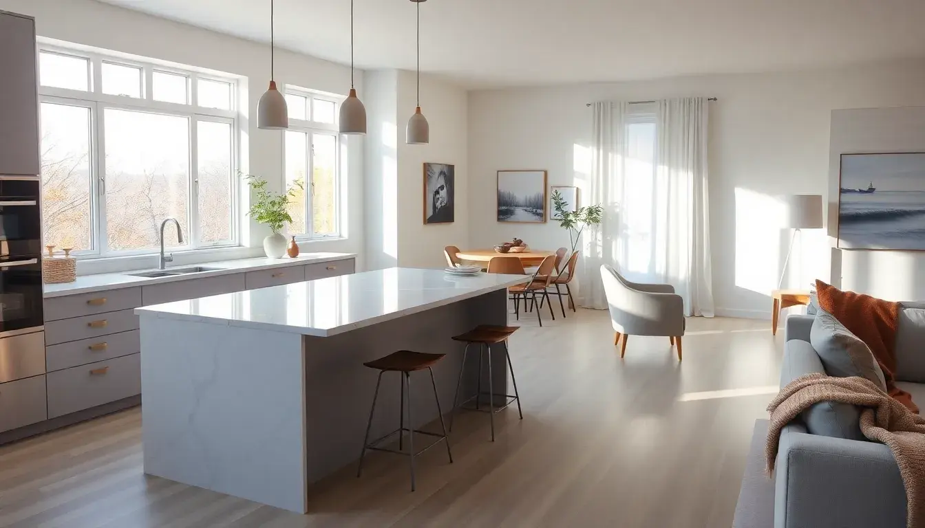 Cocina Abierta al Salón: La Guía Definitiva para Integrar Espacios
