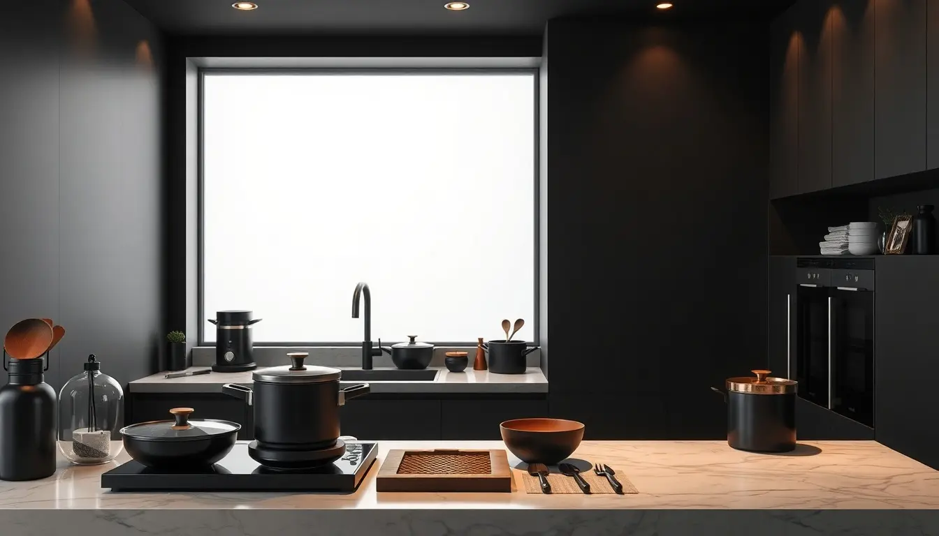 Cocina Negra: El Arte de la Elegancia en el Corazón del Hogar