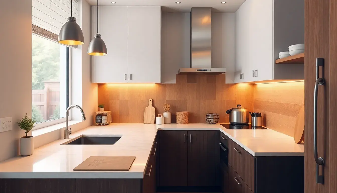 Cocinas Pequeñas y Modernas: El Arte de Maximizar cada Centímetro