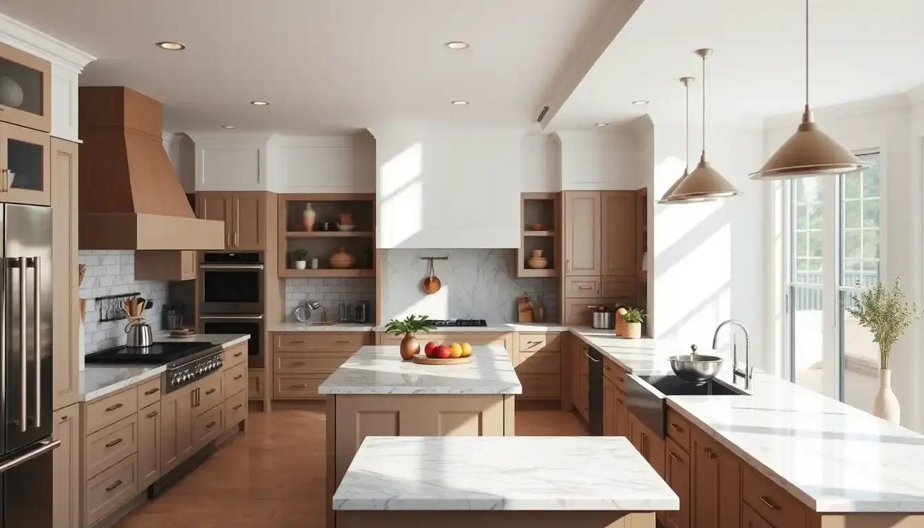 Cocina Americana: El Corazón del Hogar Moderno