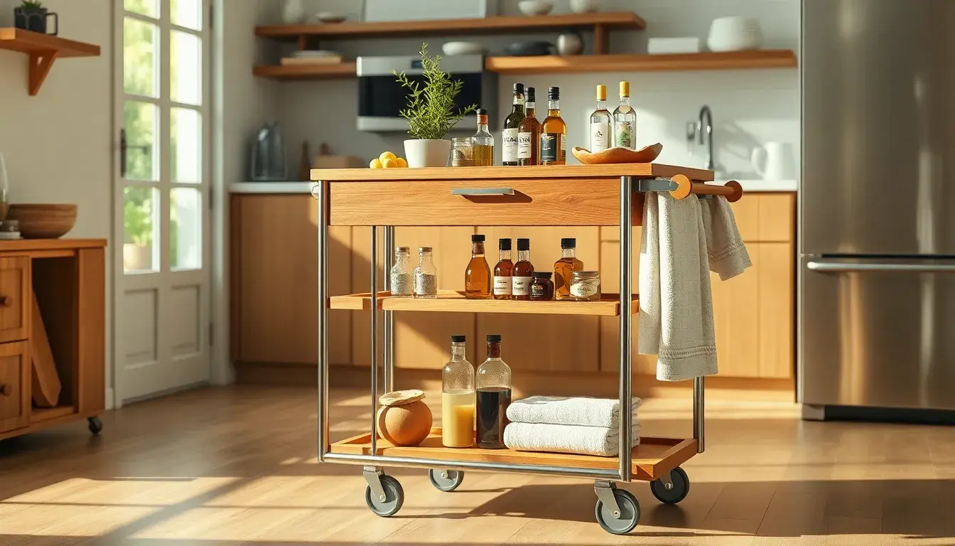 Kitchen Carts: Mobility and Storage | KitchGear