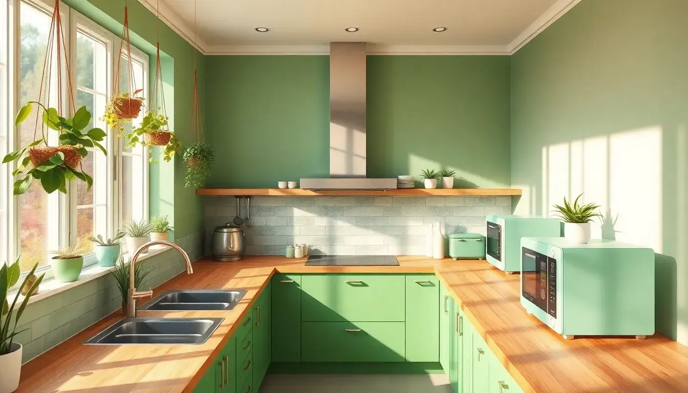 Cocina Verde: Guía de Estilo y Herramientas | KitchGear