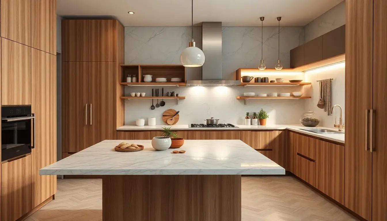 Cocinas en L: Maximizando cada rincón con estilo